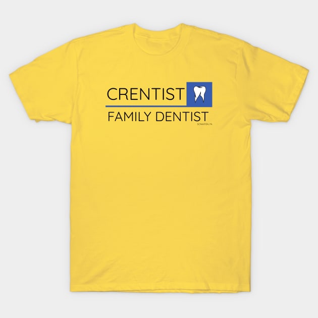 The Office - Crentist Family Dentist T-Shirt by OfficeBros